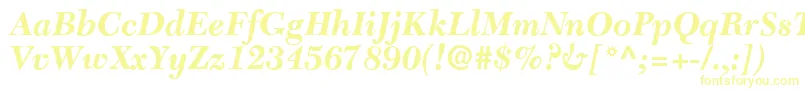 C651RomanBolditalic Font – Yellow Fonts