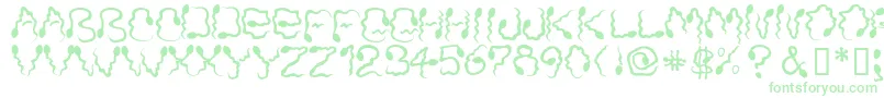 MonicasDress Font – Green Fonts