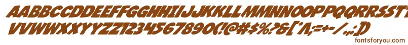 Jcandlestickital Font – Brown Fonts