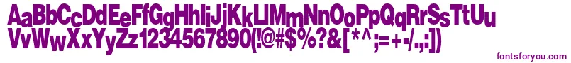 Firewalk36RegularTtcon Font – Purple Fonts