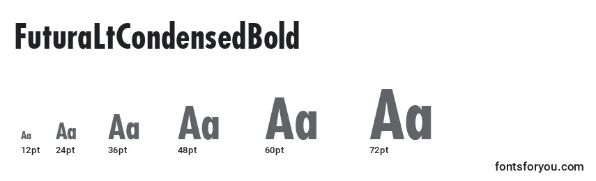 FuturaLtCondensedBold Font Sizes