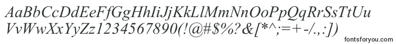 DabbingtonItalic Font – Serif Fonts