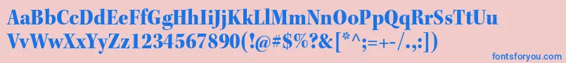 Подробнее о шрифте KeplerstdBlackscnsubh Шрифт KeplerstdBlackscnsubh – синие шрифты на розовом фоне