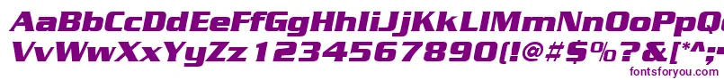 SerpentineBolditalic-fontti – violetit fontit valkoisella taustalla