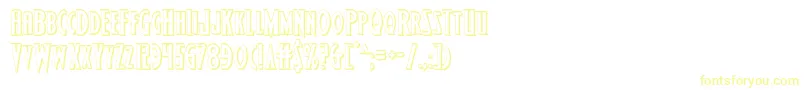 Wolfsbane23D Font – Yellow Fonts