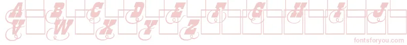 Dodgeini Font – Pink Fonts on White Background