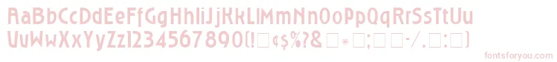 RoslyngothicNormal Font – Pink Fonts on White Background