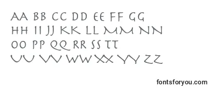 Обзор шрифта Herculanumltstd