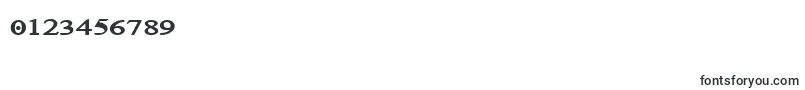 Denial2regularbold Font – Fonts for Numbers and Digits