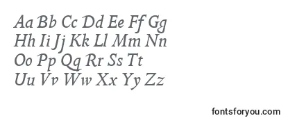 Review of the GoldenCockerelItcItalic Font