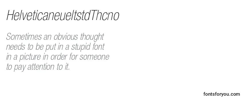 HelveticaneueltstdThcno-fontti