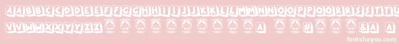 En savoir plus sur la police Loveyou Police Loveyou – polices blanches sur fond rose