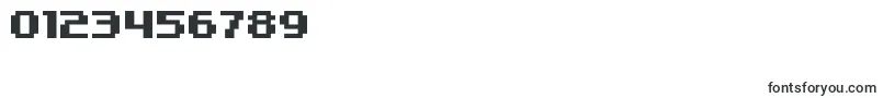 Kroeger0665 Font – Fonts for Numbers and Digits