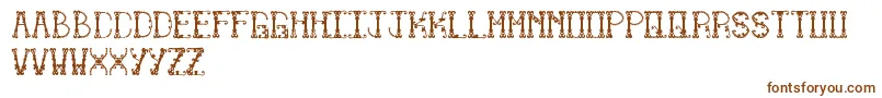 Limitless Font – Brown Fonts on White Background