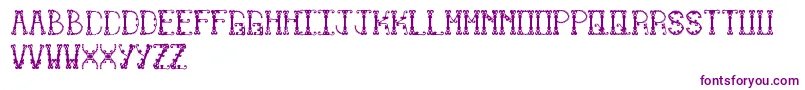 Limitless Font – Purple Fonts on White Background