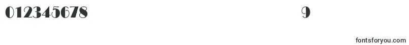 RoyaltoncndNormal Font – Fonts for Numbers and Digits