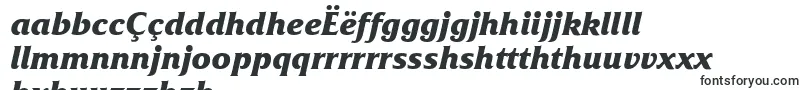Шрифт FrizquadrataettBolditalic – ньянджа шрифты