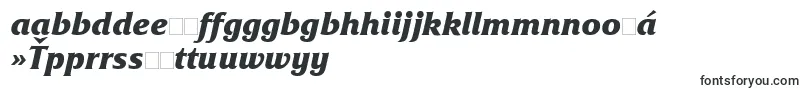 FrizquadrataettBolditalic-Schriftart – yoruba Schriften
