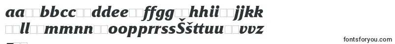 フォントFrizquadrataettBolditalic – ラトビアのフォント
