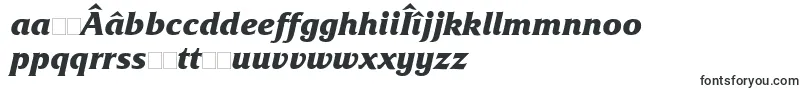 FrizquadrataettBolditalic-Schriftart – rumänische Schriften