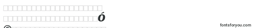 FrizquadrataettBolditalic-Schriftart – uigurische Schriften