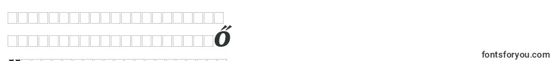 FrizquadrataettBolditalic-Schriftart – armenische Schriften