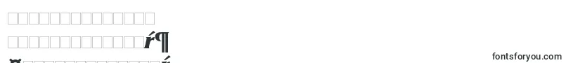 フォントFrizquadrataettBolditalic – シンハラ文字