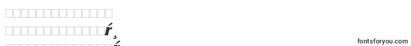 FrizquadrataettBolditalic-Schriftart – thailändische Schriften