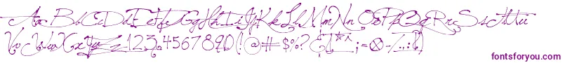 SaintAndrewsQueen Font – Purple Fonts