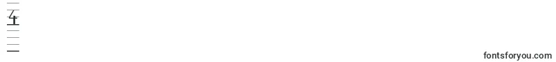 Seyesndl Font – Fonts for Digit 4