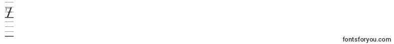 Seyesndl Font – Fonts for Digit 7