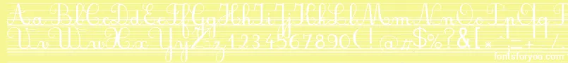 En savoir plus sur la police Seyesndl Police Seyesndl – polices blanches sur fond jaune