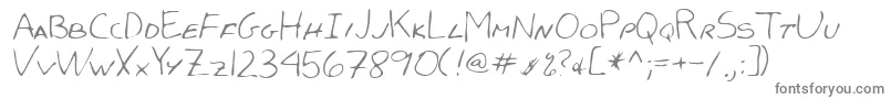 More about Lehn051 Font Lehn051 Font – Gray Fonts on White Background