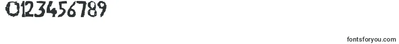 TruckNovembreGruppe Font – Fonts for Numbers and Digits