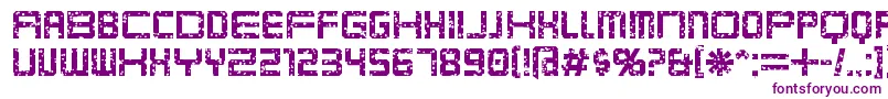 Karnivop-fontti – violetit fontit