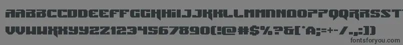 Jumpers Font – Black Fonts on Gray Background