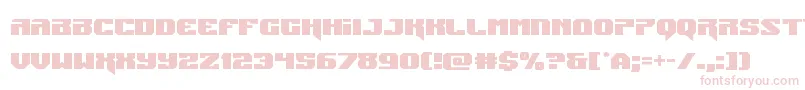 Jumpers Font – Pink Fonts on White Background