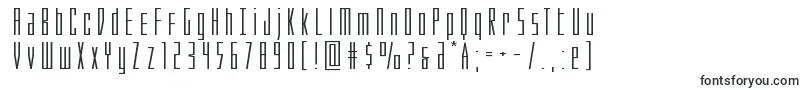 Шрифт Phantaconxtraexpand – шрифты Метро