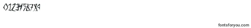 TribalThreat Font – Fonts for Numbers and Digits