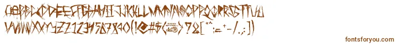 TribalThreat Font – Brown Fonts
