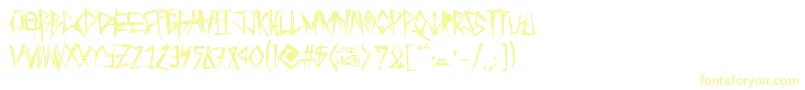 TribalThreat Font – Yellow Fonts