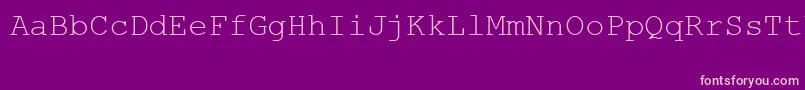 MsLinedrawRegular Font – Pink Fonts on Purple Background