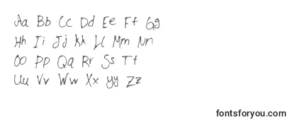 Jmillmanuscript Font