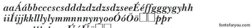フォントBassetBoldItalic – ハンガリーのフォント