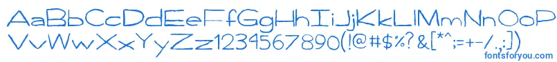 Handpen Font – Blue Fonts