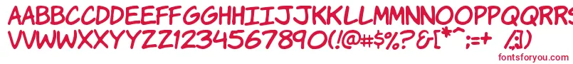 KomikaHand Font – Red Fonts