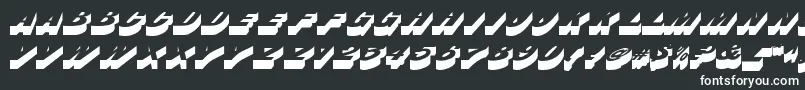 Шрифт BusserdbNormal – белые шрифты