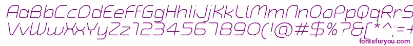 TypoAngularRoundedLightItalicDemo Font – Purple Fonts