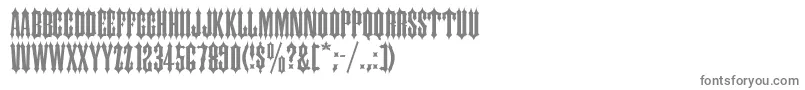 Шрифт Ironwood – серые шрифты