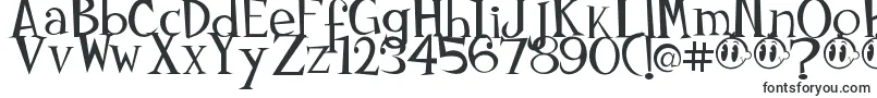 Johnyokonysm-fontti – Alkavat J:lla olevat fontit